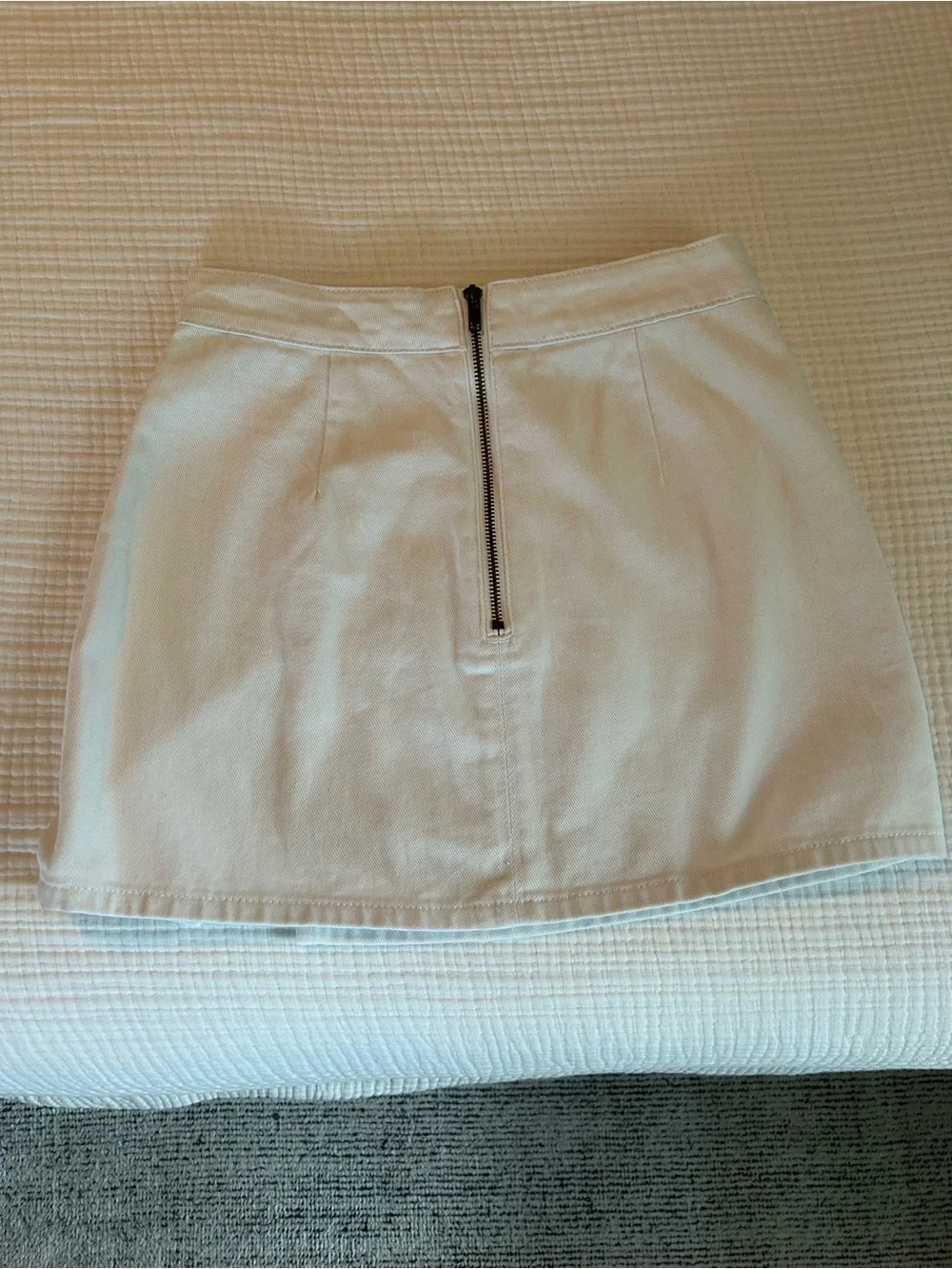 Princess Polly Lioness The Lola White Mini Skirt with Side Slit
